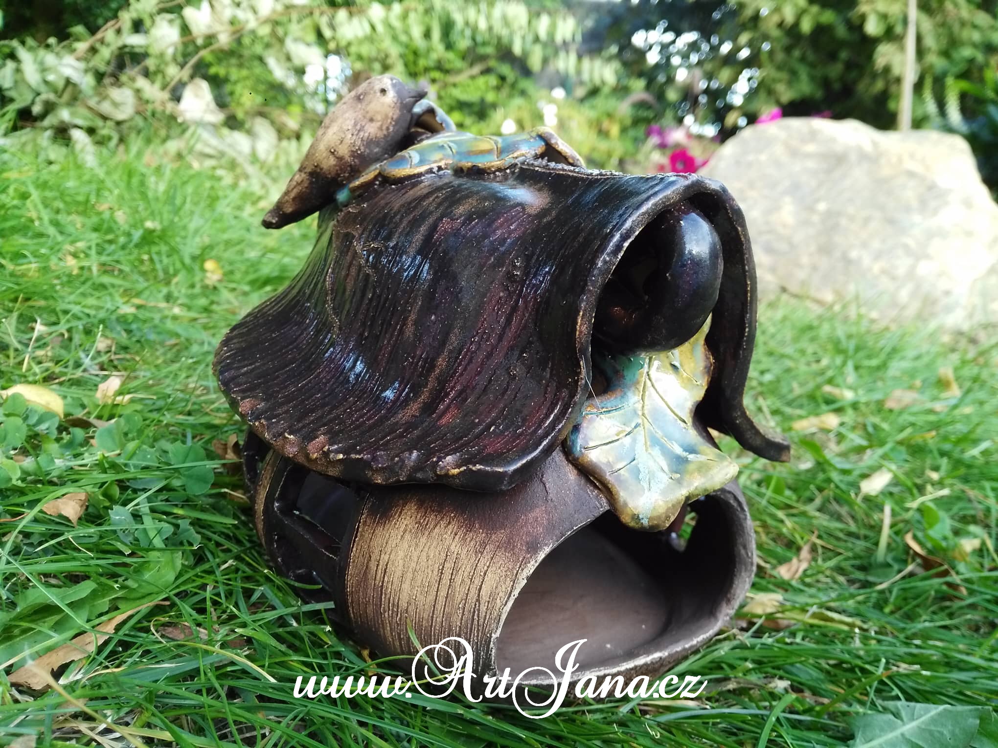 Krmítko pro ptáčky oválné velké