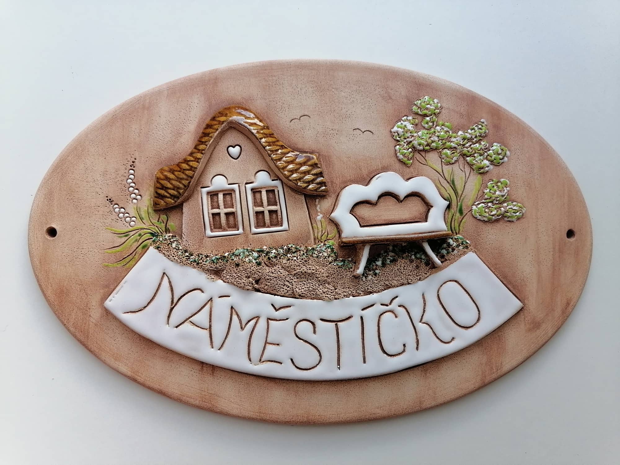 Keramické cedulka Náměstíčko