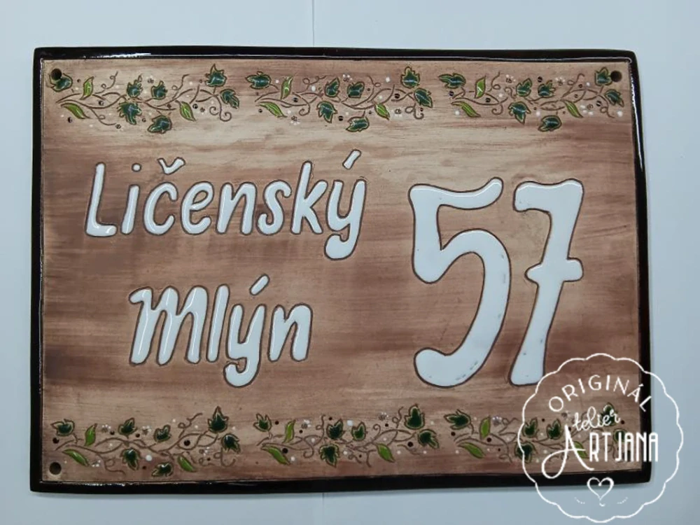 Cedulka Ličenský Mlýn 2