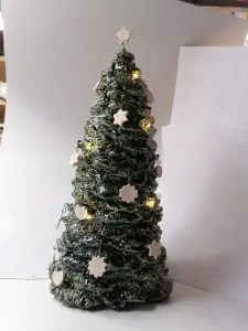 Vánoční zelený stromeček výška 40 cm