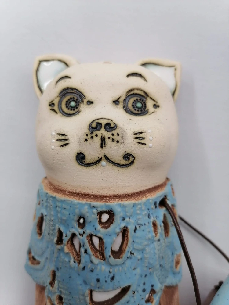 Dárková sada kočička modrá