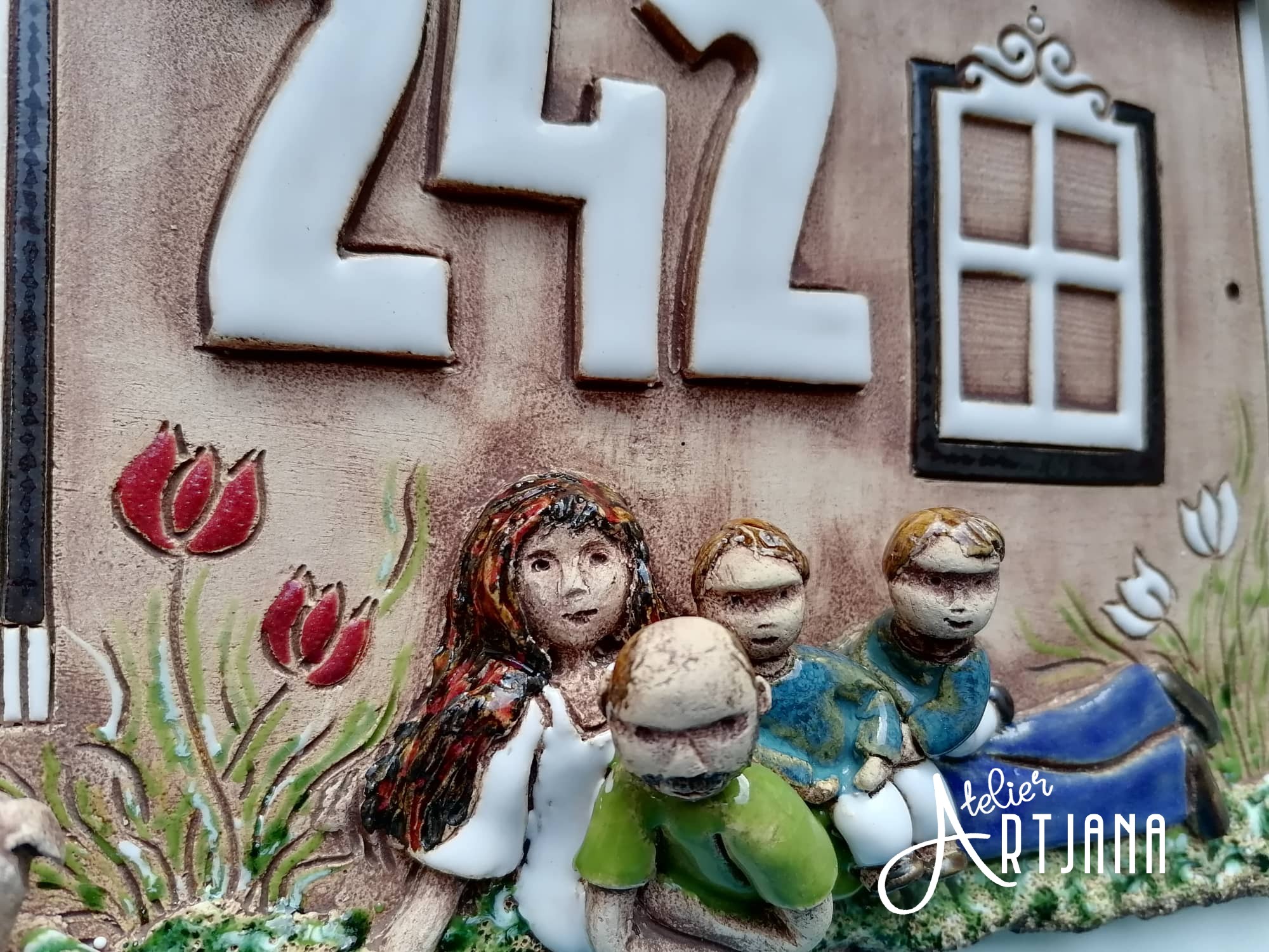 Cedulka rodinná domek 