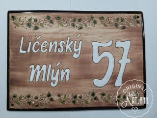 Cedulka Ličenský Mlýn 2