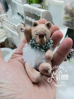 Mini keramický medvídek 