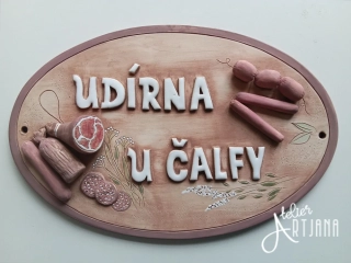 Cedulka Udírna U Čalfy