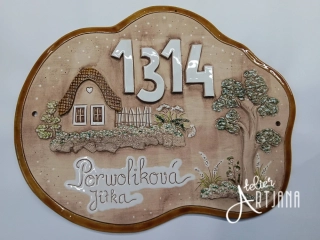 Keramická jmenovka
