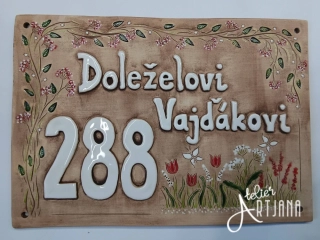 Obdélníková cedulka