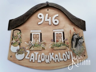 Keramická jmenovka
