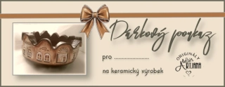 Dárkový poukaz na výrobek